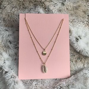 American Eagle Gold Layered Necklace